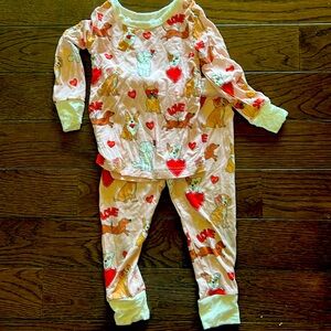 Cute valentines dog pajamas